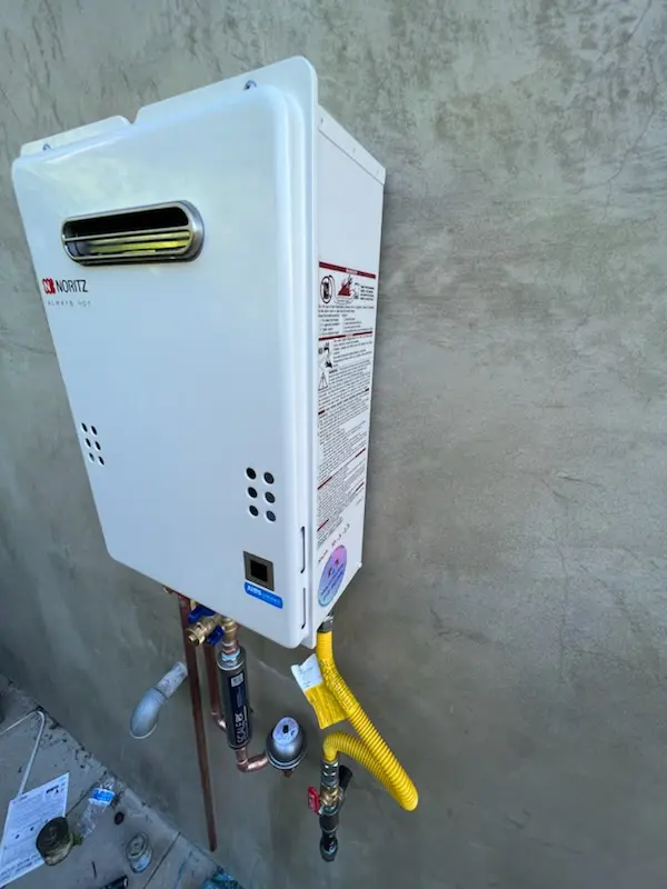 Tankless water heater installation for Newark homes